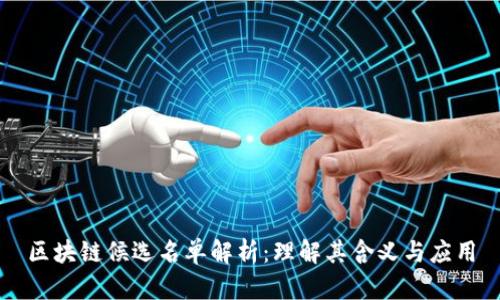 区块链候选名单解析:理解其含义与应用