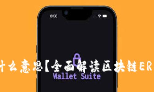 区块链ER是什么意思？全面解读区块链ER的概念与应用