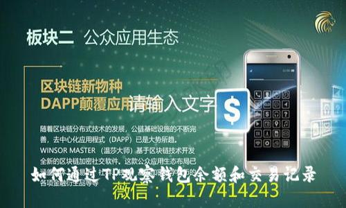 如何通过TP观察钱包余额和交易记录