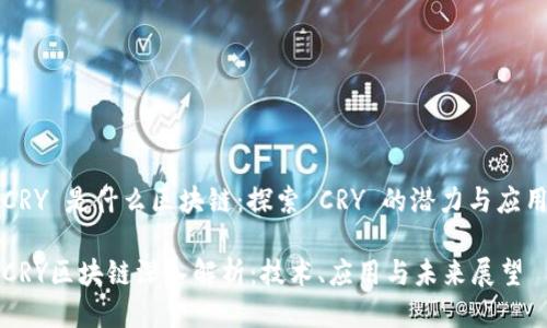 CRY 是什么区块链：探索 CRY 的潜力与应用

CRY区块链深入解析：技术、应用与未来展望
