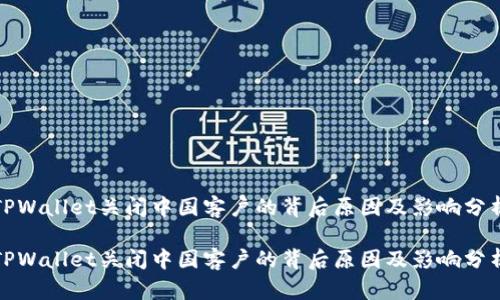TPWallet关闭中国客户的背后原因及影响分析

TPWallet关闭中国客户的背后原因及影响分析